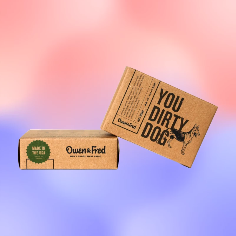 Kraft Soap Box Packaging